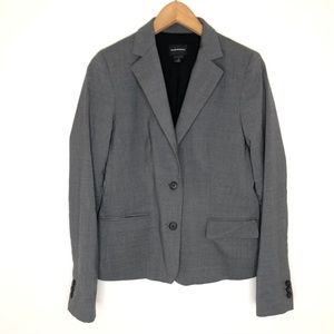 Club Monaco Career Gray Wool Blazer Jacket Sz 6